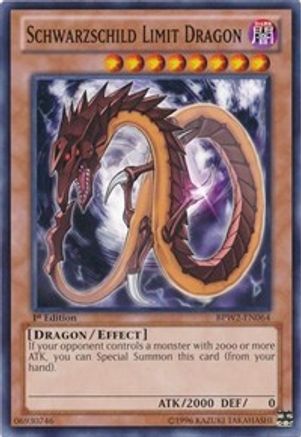 Schwarzschild Limit Dragon [BPW2-EN064] Common - Trinity Hobby