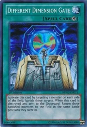 Different Dimension Gate [BPW2-EN071] Super Rare - Trinity Hobby