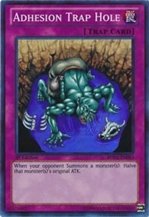 Adhesion Trap Hole [BPW2-EN083] Super Rare - Trinity Hobby