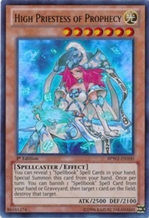 High Priestess of Prophecy [BPW2-EN100] Ultra Rare - Trinity Hobby