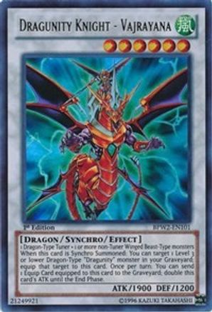 Dragunity Knight - Vajrayana [BPW2-EN101] Ultra Rare - Trinity Hobby
