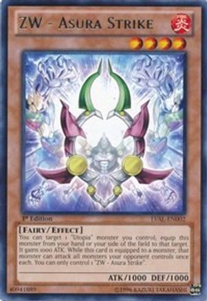 ZW - Asura Strike [LVAL-EN002] Rare - Trinity Hobby