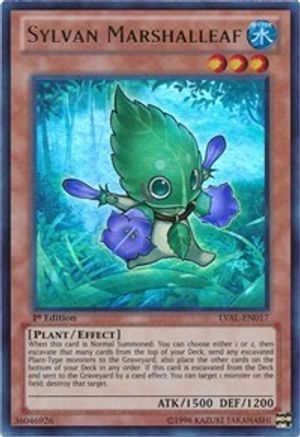 Sylvan Marshalleaf [LVAL-EN017] Ultra Rare - Trinity Hobby