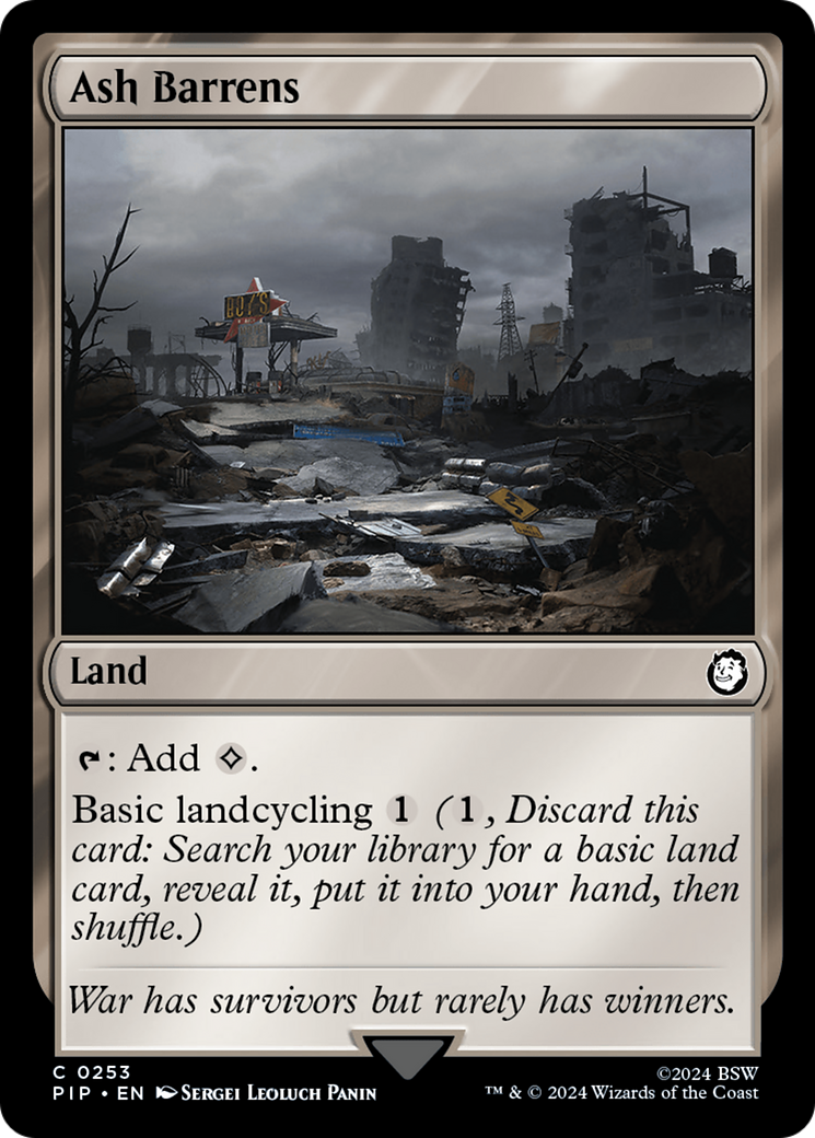 Ash Barrens [Fallout] - Trinity Hobby