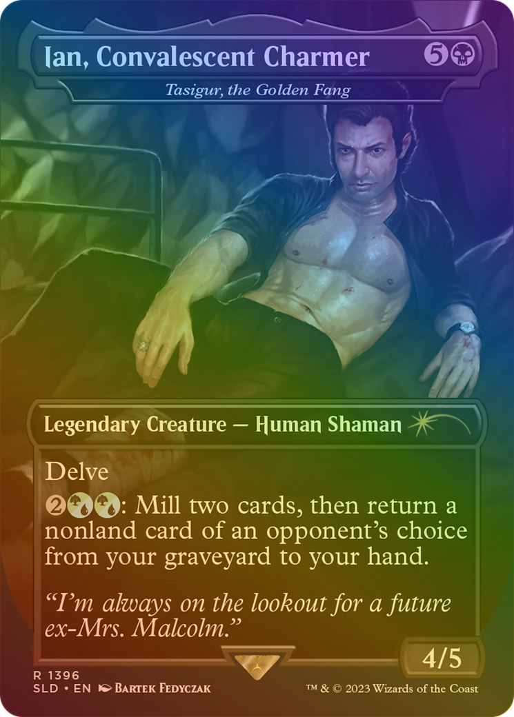 Ian, Convalescent Charmer - Tasigur, the Golden Fang (Rainbow Foil) [Secret Lair Drop Series] - Trinity Hobby