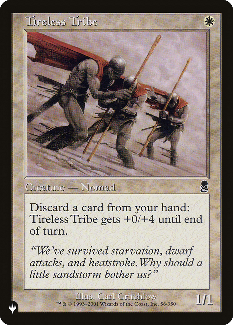Tireless Tribe [The List] - Trinity Hobby