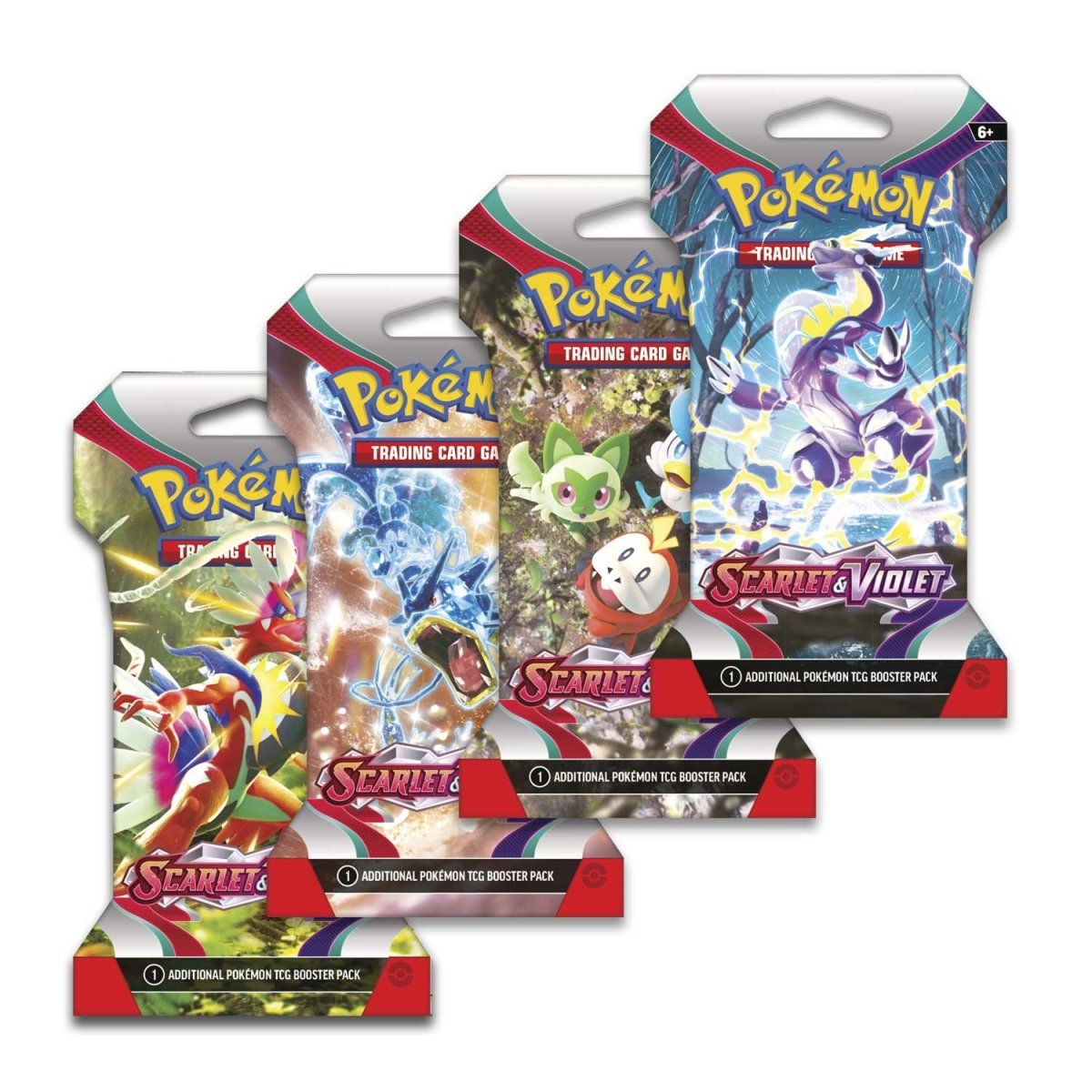 Scarlet & Violet - Sleeved Booster Pack - Trinity Hobby
