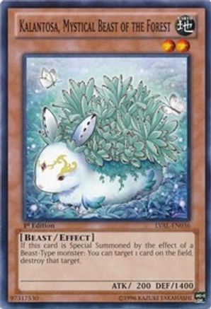 Kalantosa, Mystical Beast of the Forest [LVAL-EN036] Common - Trinity Hobby