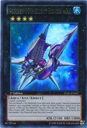 Number 101: Silent Honor ARK [LVAL-EN047] Ultra Rare - Trinity Hobby