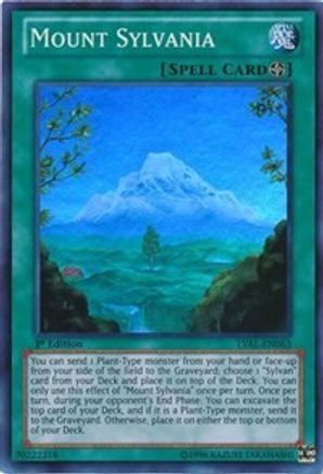 Mount Sylvania [LVAL-EN063] Super Rare - Trinity Hobby