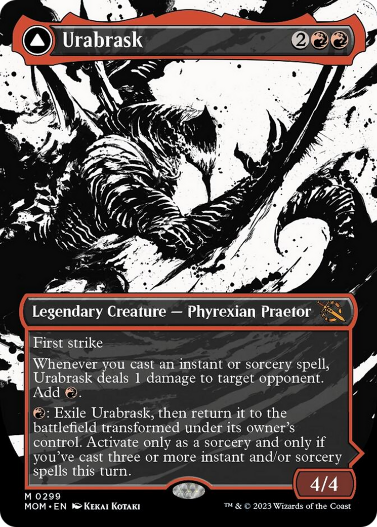 Urabrask // The Great Work (Showcase Planar Booster Fun) [March of the Machine] - Trinity Hobby