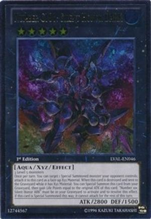 Number C101: Silent Honor DARK [LVAL-EN046] Ultimate Rare - Trinity Hobby