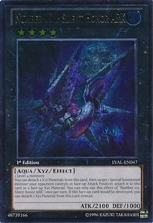 Number 101: Silent Honor ARK [LVAL-EN047] Ultimate Rare - Trinity Hobby