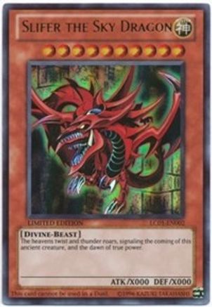 Slifer the Sky Dragon [LC01-EN002] Ultra Rare - Trinity Hobby
