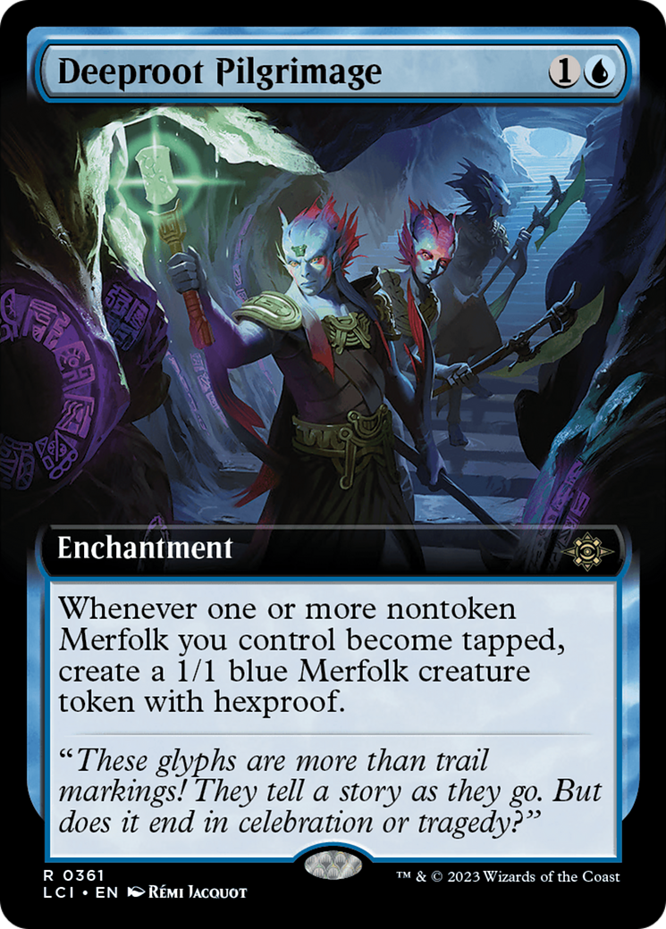 Deeproot Pilgrimage (Extended Art) [The Lost Caverns of Ixalan] - Trinity Hobby