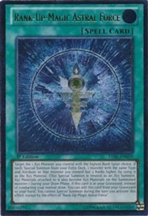 Rank-Up-Magic Astral Force [LVAL-EN059] Ultimate Rare - Trinity Hobby