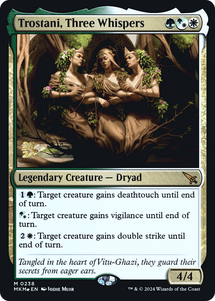 Trostani, Three Whispers [Murders at Karlov Manor Prerelease Promos] - Trinity Hobby