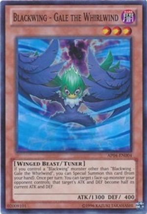 Blackwing - Gale the Whirlwind [AP04-EN004] Super Rare - Trinity Hobby