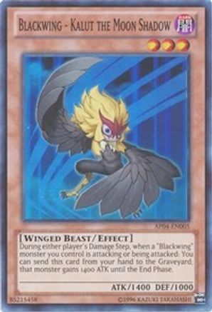 Blackwing - Kalut the Moon Shadow [AP04-EN005] Super Rare - Trinity Hobby