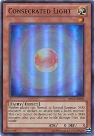 Consecrated Light [AP04-EN006] Super Rare - Trinity Hobby