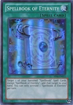 Spellbook of Eternity [AP04-EN011] Super Rare - Trinity Hobby