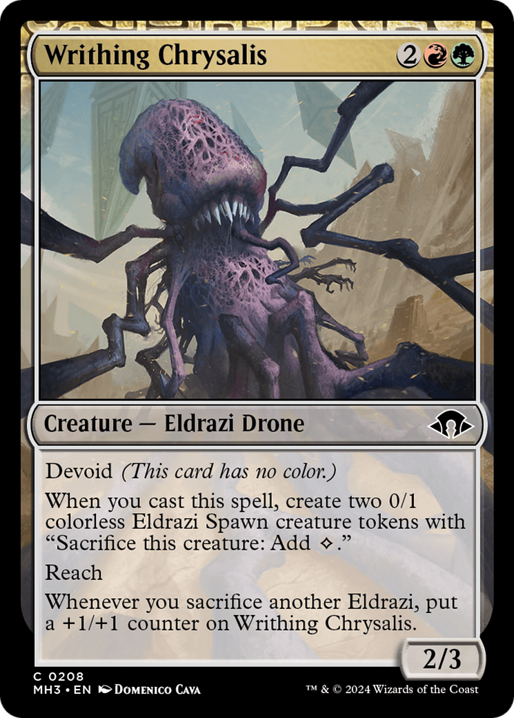Writhing Chrysalis [Modern Horizons 3] - Trinity Hobby