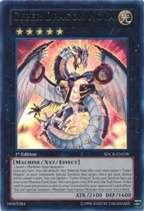 Cyber Dragon Nova [SDCR-EN038] Ultra Rare - Trinity Hobby