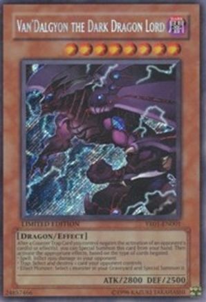 Van'Dalgyon The Dark Dragon Lord [YR01-EN001] Secret Rare - Trinity Hobby