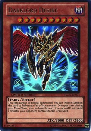 Darklord Desire [YG05-EN001] Ultra Rare - Trinity Hobby