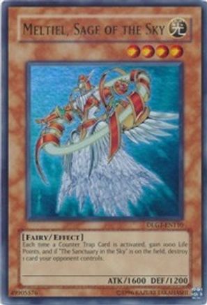 Meltiel, Sage of the Sky [DLG1-EN110] Ultra Rare - Trinity Hobby