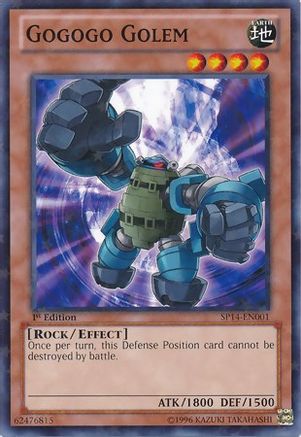 Gogogo Golem [SP14-EN001] Starfoil Rare - Trinity Hobby