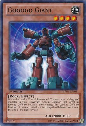 Gogogo Giant [SP14-EN003] Starfoil Rare - Trinity Hobby