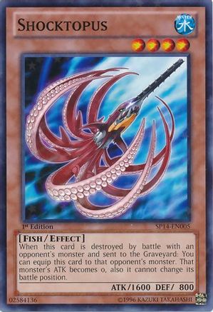 Shocktopus [SP14-EN005] Starfoil Rare - Trinity Hobby
