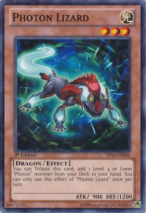 Photon Lizard [SP14-EN006] Starfoil Rare - Trinity Hobby