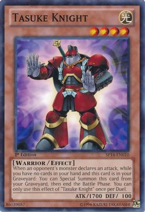 Tasuke Knight [SP14-EN010] Starfoil Rare - Trinity Hobby
