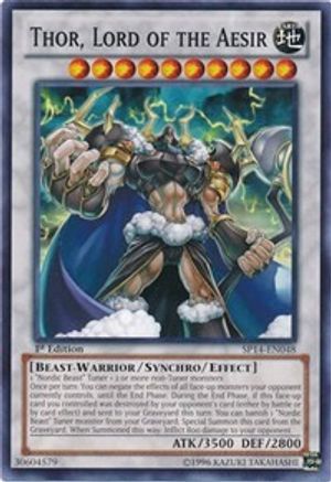 Thor, Lord of the Aesir [SP14-EN048] Common - Trinity Hobby