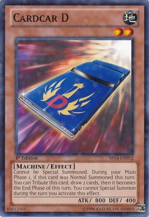 Cardcar D [SP14-EN012] Starfoil Rare - Trinity Hobby