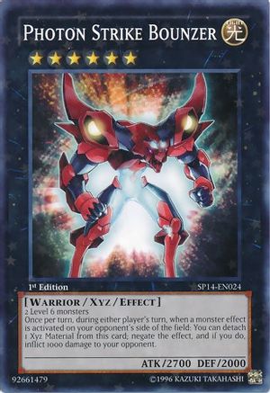 Photon Strike Bounzer [SP14-EN024] Starfoil Rare - Trinity Hobby
