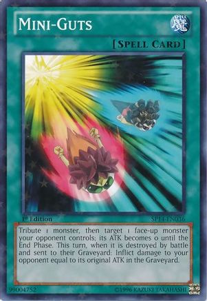 Mini Guts [SP14-EN036] Starfoil Rare - Trinity Hobby