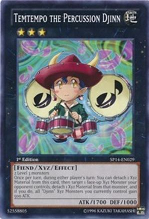 Temtempo the Percussion Djinn [SP14-EN029] Common - Trinity Hobby