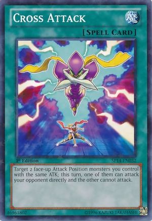 Cross Attack [SP14-EN032] Starfoil Rare - Trinity Hobby
