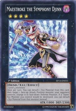 Maestroke the Symphony Djinn [SP14-EN031] Common - Trinity Hobby