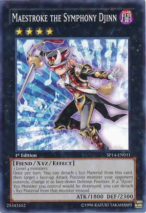 Maestroke the Symphony Djinn [SP14-EN031] Starfoil Rare - Trinity Hobby