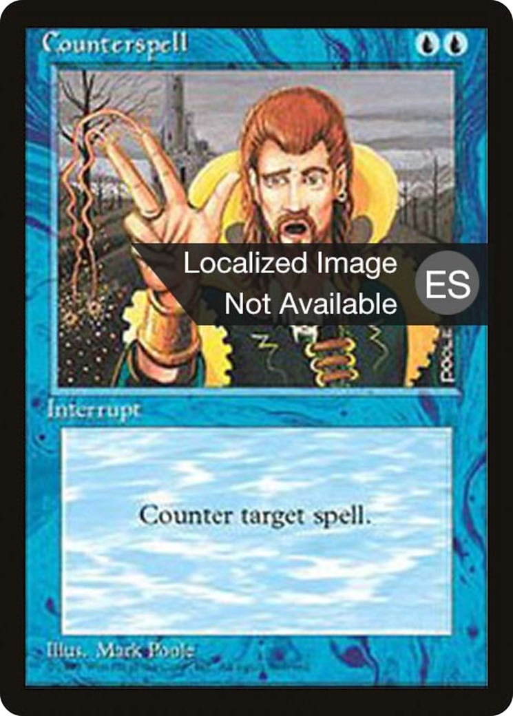 Counterspell [Fourth Edition (Foreign Black Border)] - Trinity Hobby