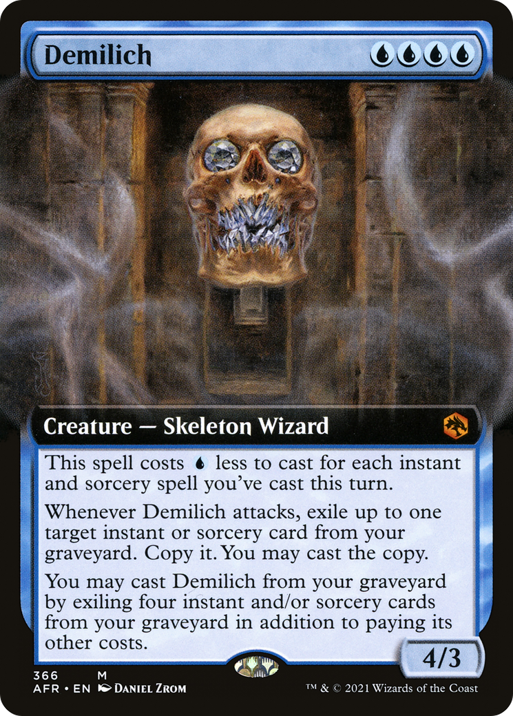 Demilich (Extended Art) [Dungeons & Dragons: Adventures in the Forgotten Realms] - Trinity Hobby