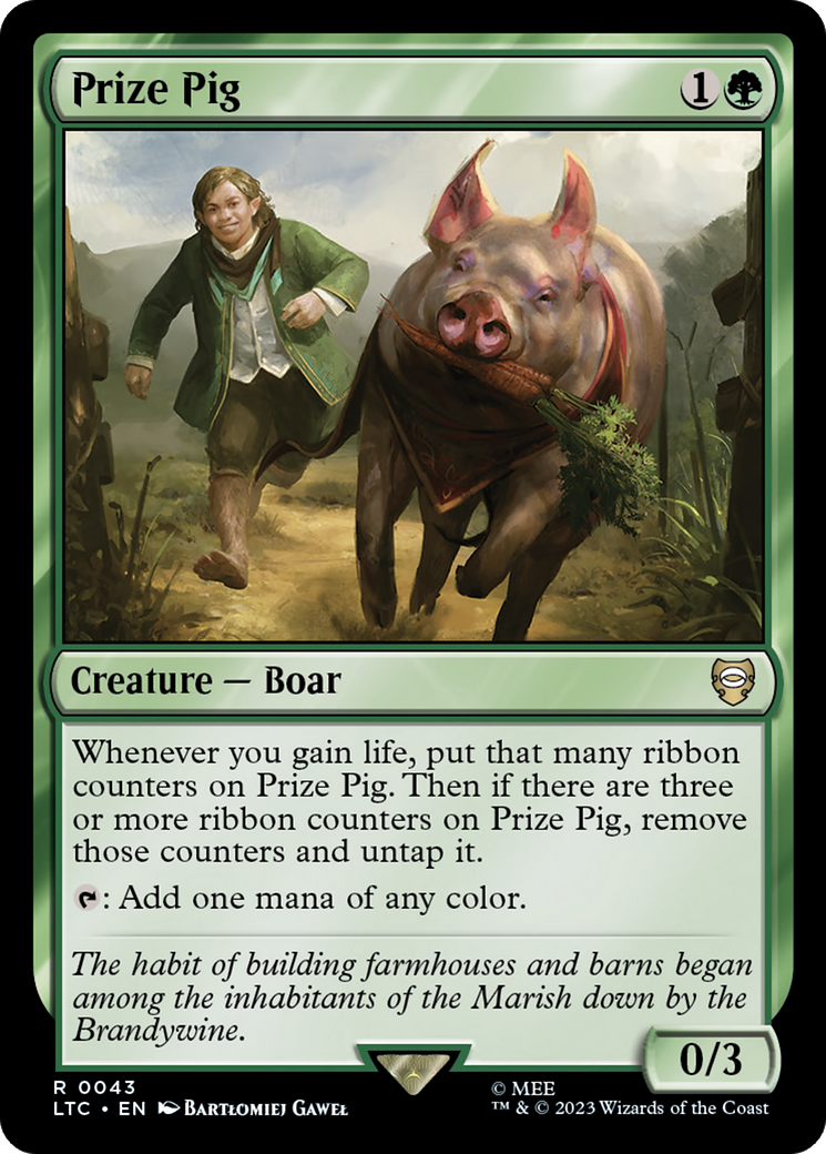 Prize Pig [The Lord of the Rings: Tales of Middle-Earth Commander] - Trinity Hobby