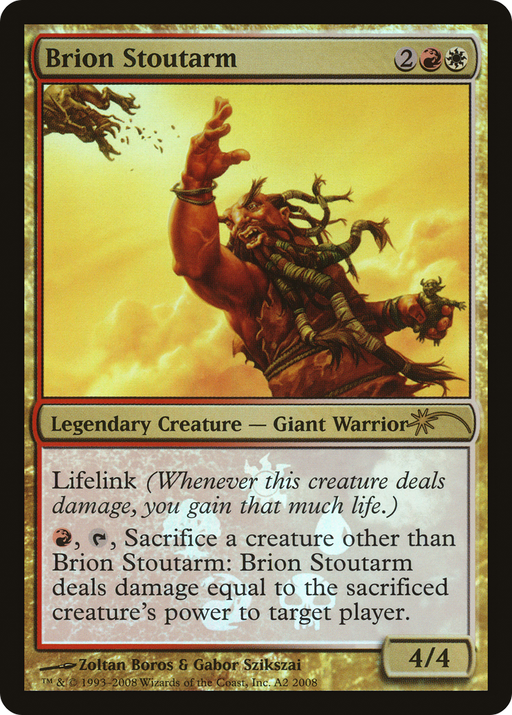 Brion Stoutarm [Resale Promos] - Trinity Hobby