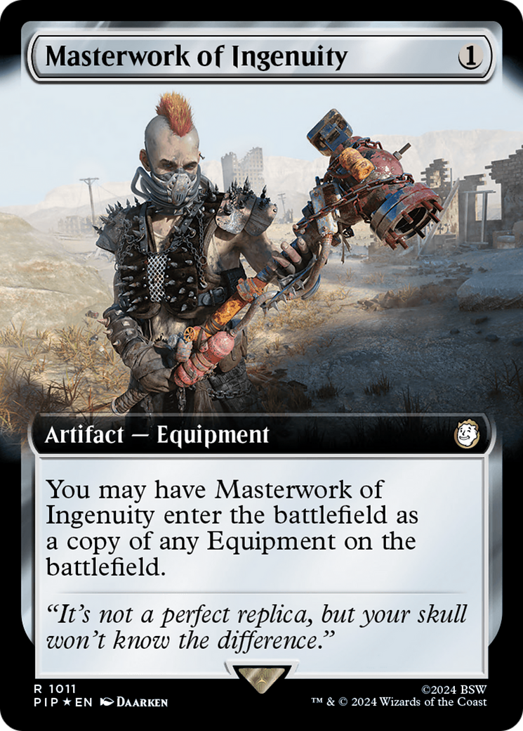 Masterwork of Ingenuity (Extended Art) (Surge Foil) [Fallout] - Trinity Hobby