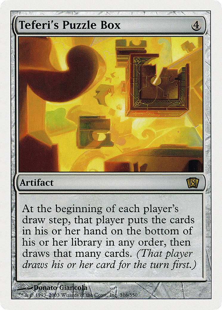 Teferi's Puzzle Box  (8ED-316) - [Eighth Edition]