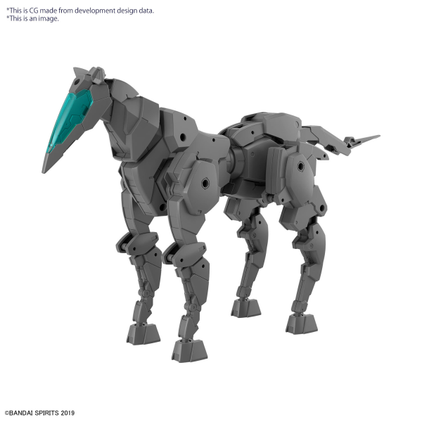 30MM 1/144 Extended Armament Vehicle (HORSE MECHA Ver.) [DARK GRAY] - Trinity Hobby